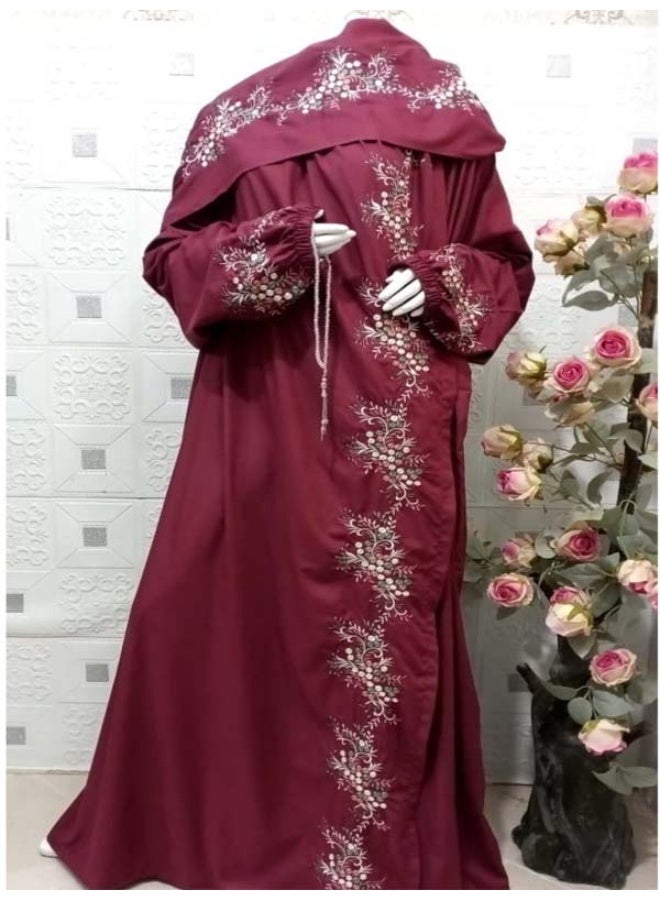 A very finely milled, one-piece prayer sheet that covers the entire body with a uniform and spacious size for all body types.